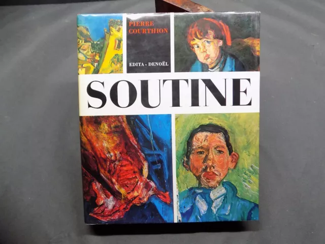 SOUTINE Peintre du Déchirant Pierre Courthion 1972