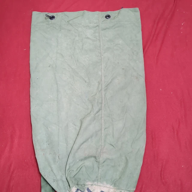 US Military Issue Locking Top Load Nylon Carrying Seabag w Straps Duffle (dfl28)