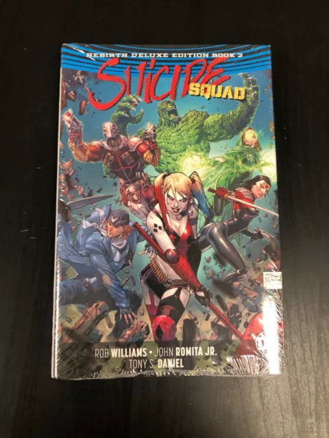 Suicide Squad Rebirth Deluxe Edition Book 2 New DC Comics HC Hardcover Sealed