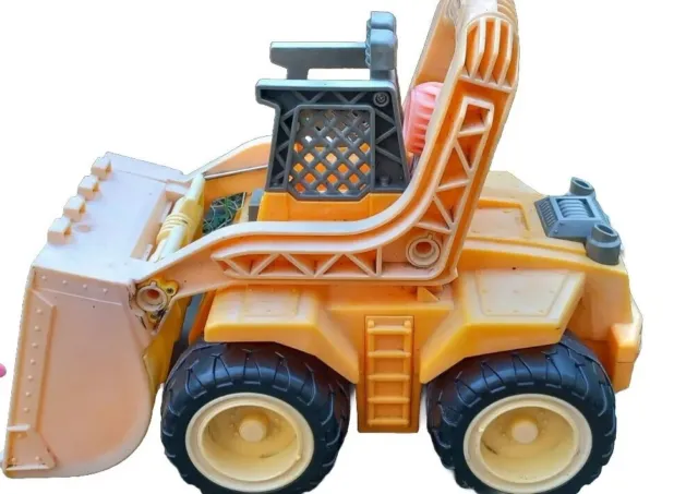 FISHER PRICE yellow chunky digger.