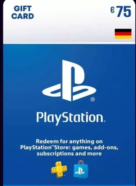 PlayStation direct Gutscheincode 75 EUR