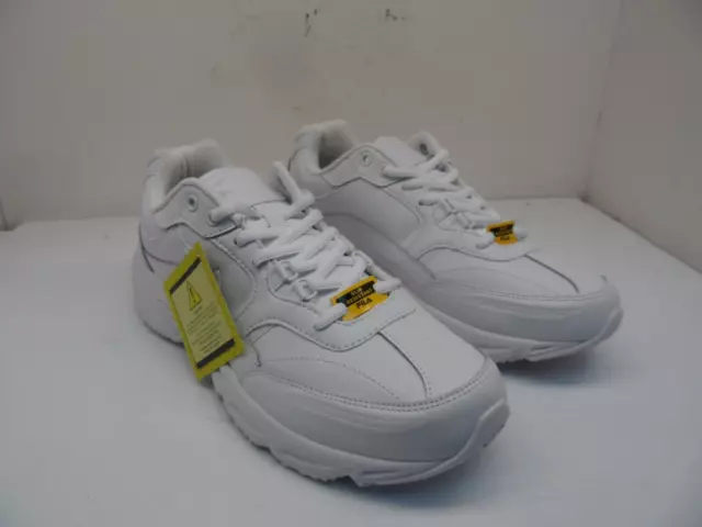 Fila Men's Memory Workshift SR Slip Resistant Athletic Work Shoe White Size 10M