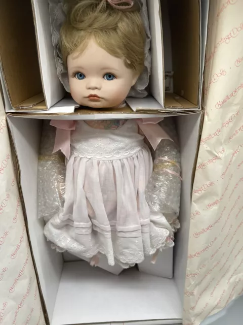 “Jessica” Porcelain Doll Connie Walser Derek  Hamilton Collection Heritage Dolls