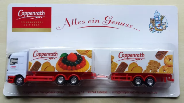 Coppenrath Werbetruck Sammeltruck Mercedes Benz Actros LKW mit Hänger