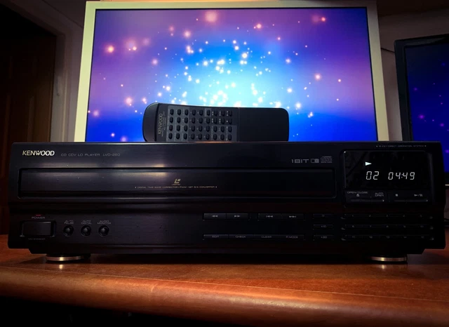 Lecteur LaserDisc Sony MDP-555 100V en boîte modèle japonais