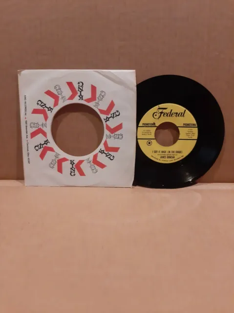 James Duncan "I Got It Made / I'm Gonna Leave You Alone" Promo 45*