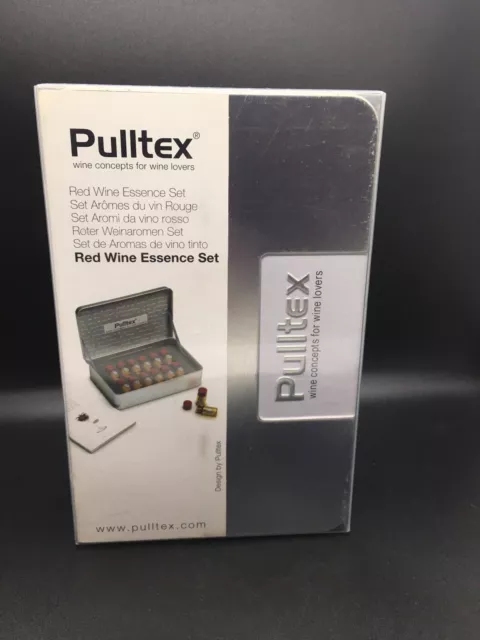 Pulltex Red Wine Essence Aroma Set of 12.  Concepts For Wine Lovers. New