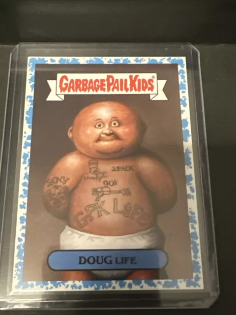 2017 Garbage Pail Kids We hate the 90's Blue Doug Life 76/99 GPK Tupac Shakur