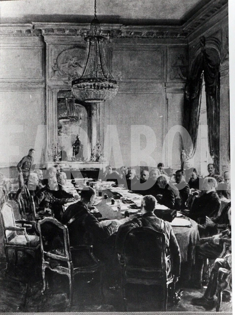 Tirage Photo Vintage Istanbul 1918 - Soldats En Défilé - Format 7x6.5 Cm - Original D'époque