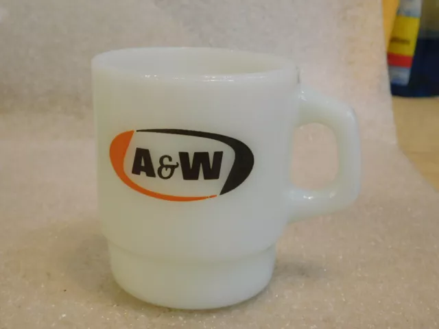 Fire King Anchor Hocking A & W Stacking Mug