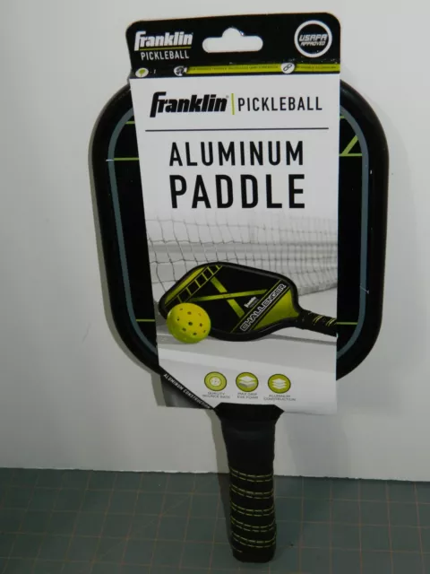 NEW Franklin  Aluminum Pickleball Paddle Sports Black/Neon Challenger FREE SHIP