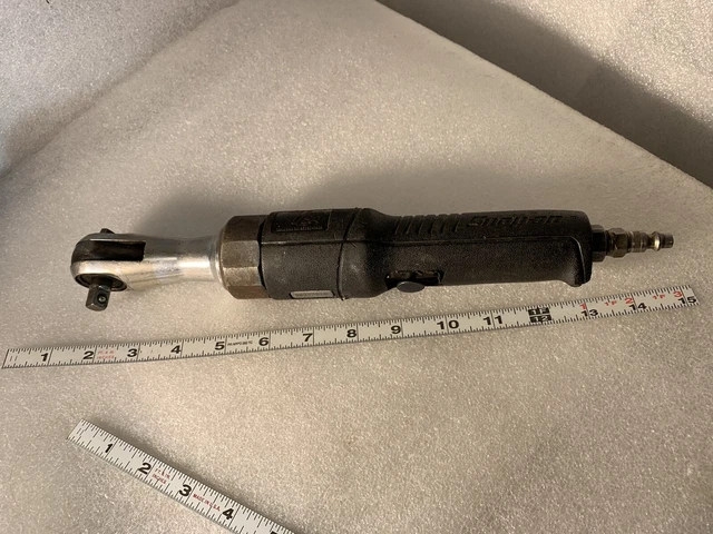 Snap On # Far720 3/8” Comfort Grip Air Ratchet Wrench 9