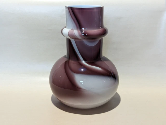 Space Age anni 70, Veneziano, Vaso Vetro Murano