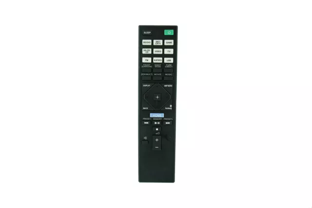 Remote Control For Sony RMT-AAU231 STR-DN1040 Stereo Multi Channel AV Receiver