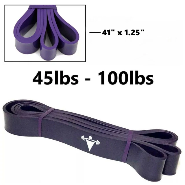 Heavy Duty Resistance Bands for Gym Exercise Pull up Fitness Workout (45/100lbs)