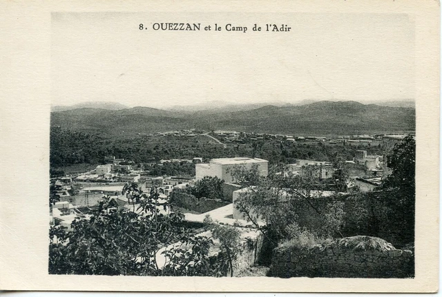 Carte Postale // Maroc // Ouezzan Et Le Camp De L'adir