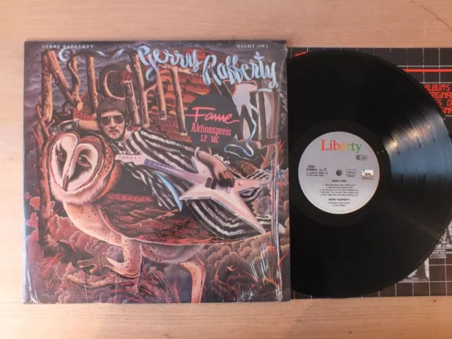 Gerry Rafferty   Night Owl   GERMANY    LP   Vinyl  vg+