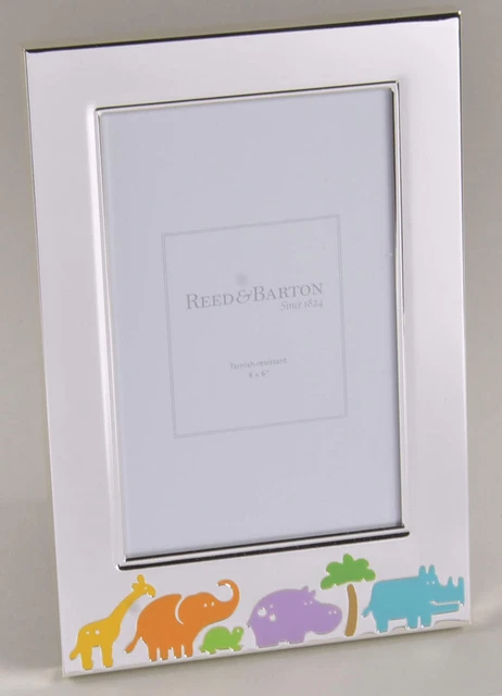Reed & Barton Jungle Parade Marco 4"" X 6"" 9504108