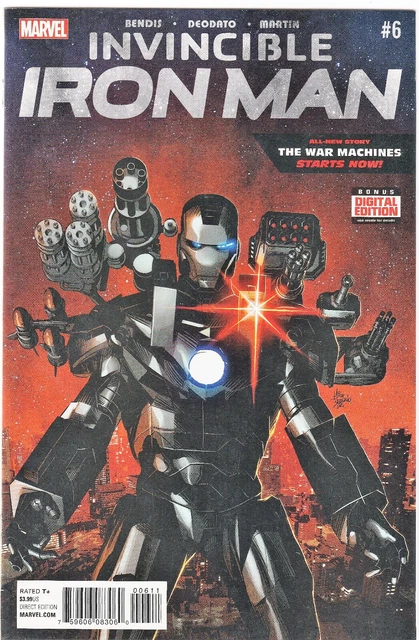 Invincible Iron Man #6 (2016) Bendis / Deodato ~ Unread Nm