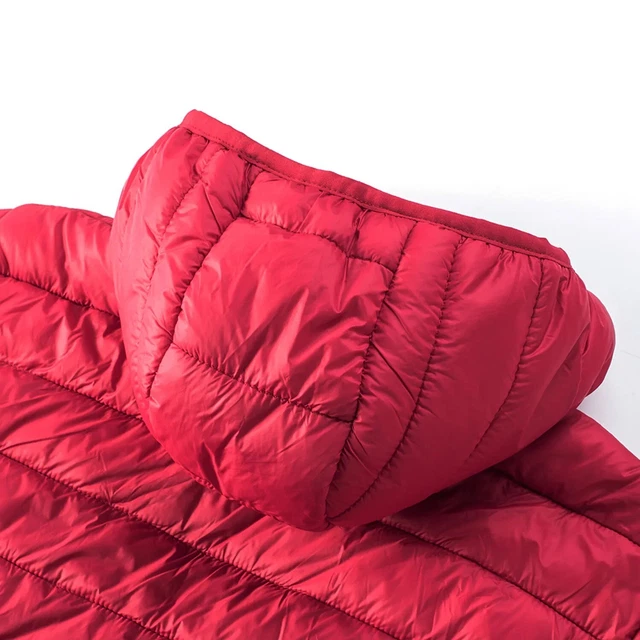 Piumino Da Uomo Primaverili Con Cappuccio Rimovibile 8