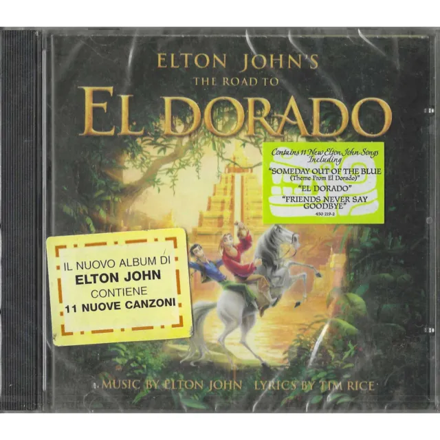 Elton John CD The Road To El Dorado / DreamWorks Records – 4502192 Sigillato
