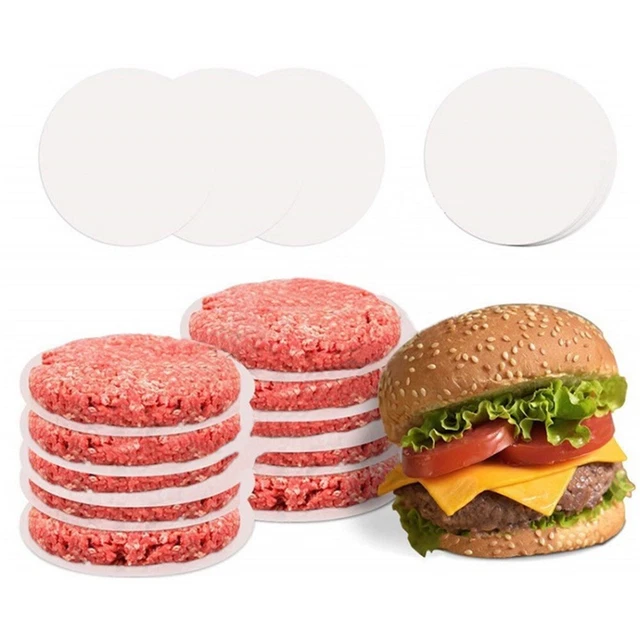 Polpetta Maker Cera Carte Hamburger Carta 12cm/4.72 \" Rotondo 12cm/4.72