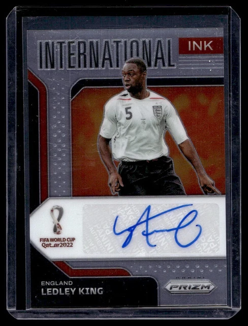 Ledley King  Auto 2022 Panini Prizm Tottenham Hotspur, England Autograph