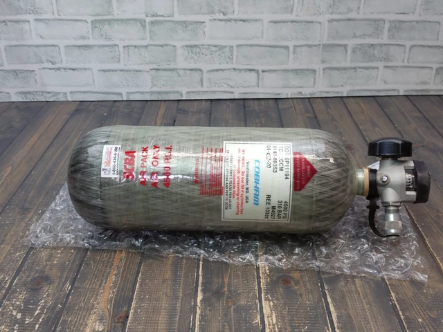 SCBA Air Pack Air Only Bottle Cylinder Tank 4500 P.S.I. 310BAR M4927 REE 103cc *