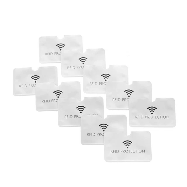 Wallet Blocking Reader Aluminium Anti Rfid Anti-theft ID Card Holder Card Case