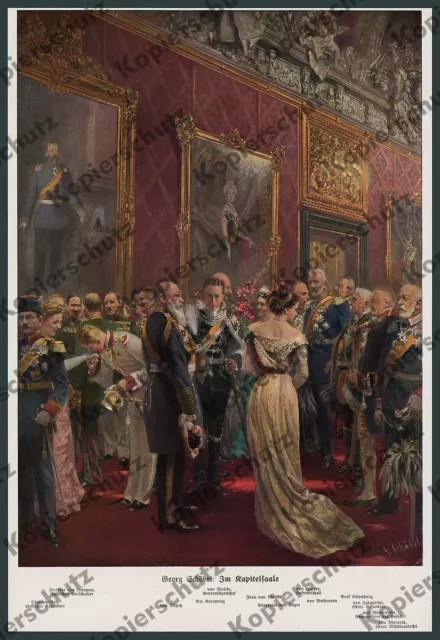 Schöbel Hoffest 25. Regierungsjubiläum Kaiser Wilhelm II Stadtschloß Berlin 1913