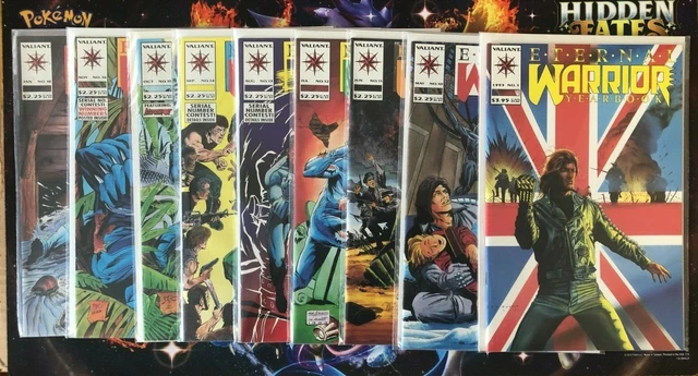 ETERNAL WARRIOR LOT(9x)  #1,10,11,12,13,14,15,16 & 18 COMICS 1993 VALIANT COMIC