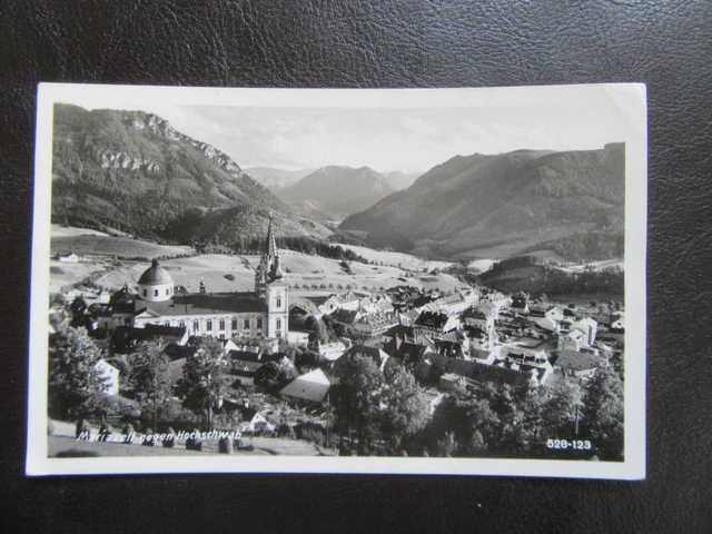 AK Mariazell gegen Hochschwab um 1963