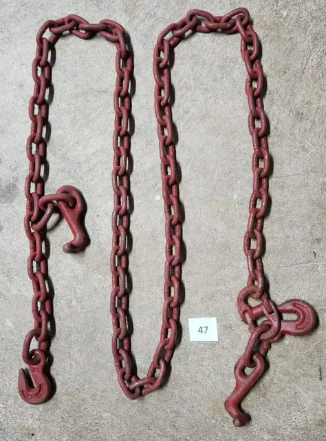 5/16" X 103" Heavy Duty Tow Chain Automotive Truck Towing Log Chain 47