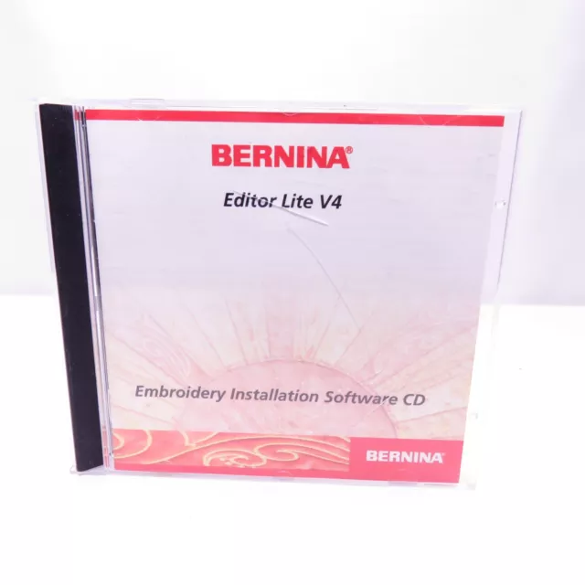 Software de bordado Bernina Editor Lite V4 ¡Sin dongle!¡!