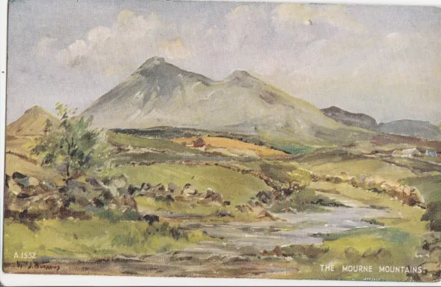 a irish life eire old postcard ireland art artist