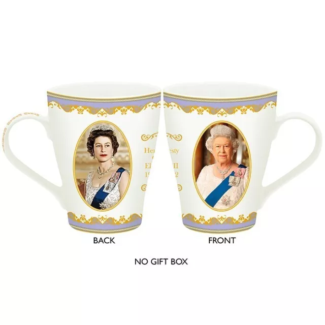 Queen Elizabeth II Mug 350 ml Commemorative Remembrance Coffee Tea Cup