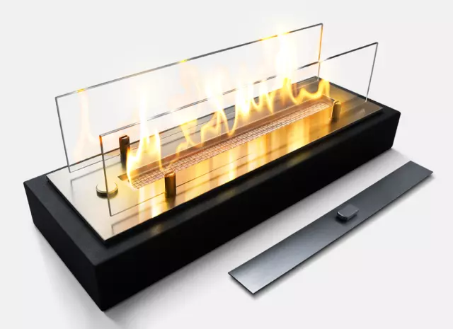 bio ethanol fireplace wall