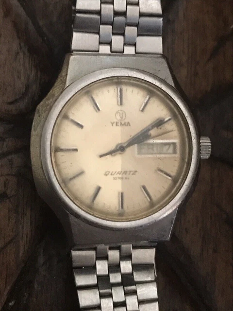 MONTRE YEMA PARIS 40M Femme ou Adolescent quartz plongée Neuve de stock