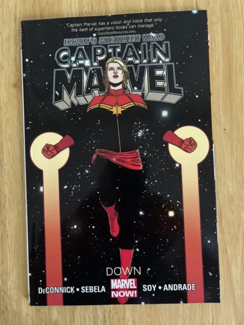 Captain Marvel Vol 2 Softcover TPB : Down New/Unread Marvel Comics