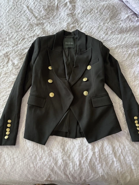 Leather Blazer Jacket Carly Blazer Decjuba Vintage Reed Sportswear
