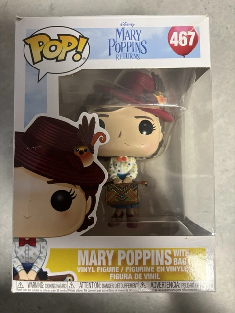 FUNKO POP! DISNEY Mary Poppins Returns #467 Mary Poppins With Bag