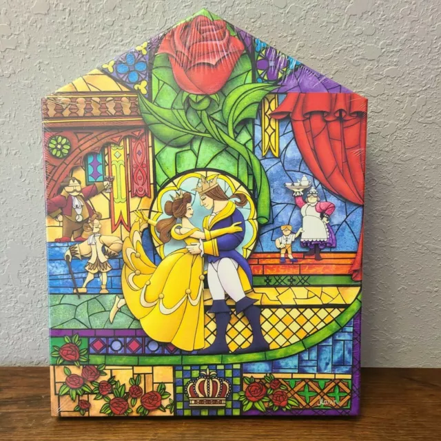 Disney Parks Fine Art Our Fairytale Karin Arruda Treasure On Canvas Beauty Beast