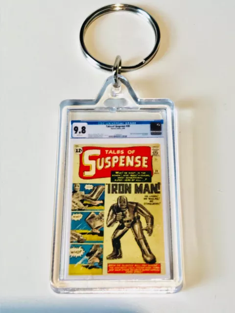 TALES OF SUSPENSE #39 CGC 9.8  1ST IRON MAN * chose 3 keychains
