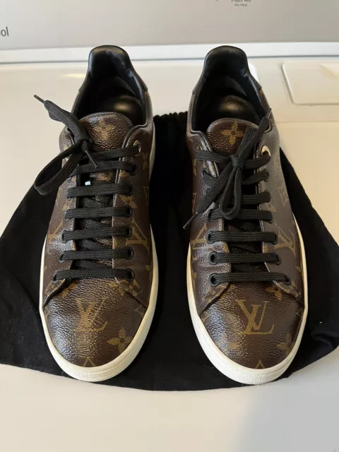 LOUIS VUITTON FRONT Row Monogram Trainers Sneakers - Size EU36 / UK 3  £169.99 - PicClick UK