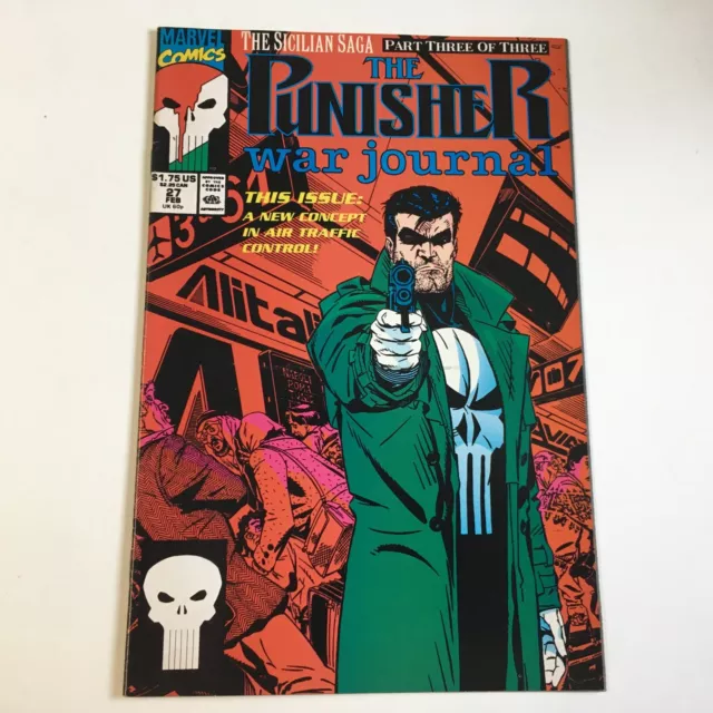 The Punisher War Journal #27 Marvel Comics 1991 FN/VF