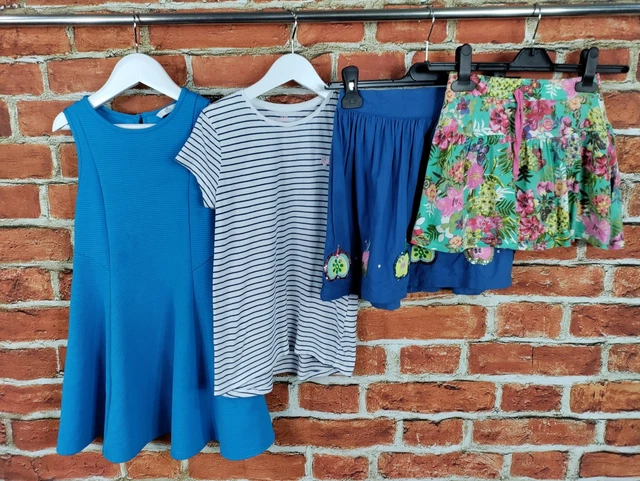 GIRLS BUNDLE AGE 6-7 YEARS MONSOON M&S etc SUMMER SKIRT DRESS TOP T-SHIRT 122CM
