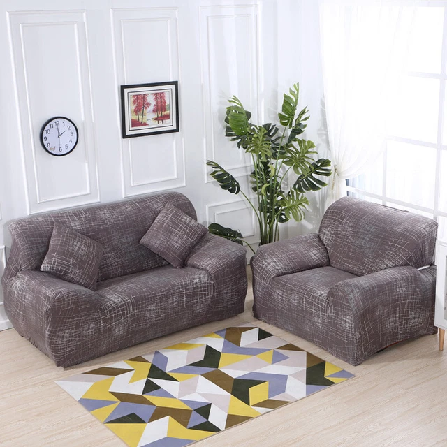 Printed sofa covers Stretch Chair Couch Cover Slipcover Protector 3 Seater