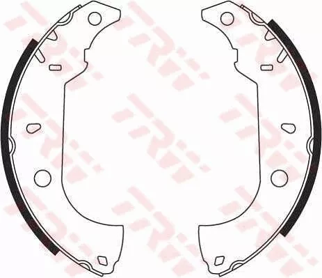 Gs8614 Trw Brake Shoe Set Rear Axle For Alfa Romeo Fiat