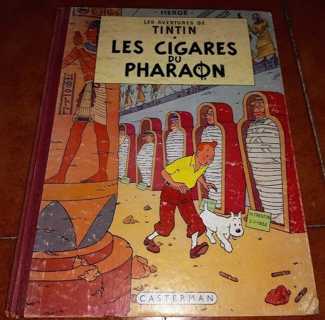Les cigares du Pharaon Les aventures de TinTin / Hergé / Réf41580 - Livres