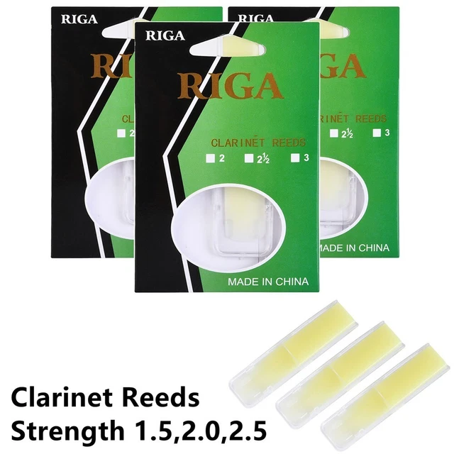 Anches résine anches résistance résine jaune clarinette durable fiable utile